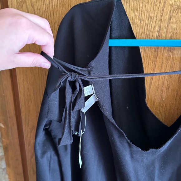 ASOS CURVE OFF THE SHOULDER BLACK DRESS NWT - Picture 3 of 4